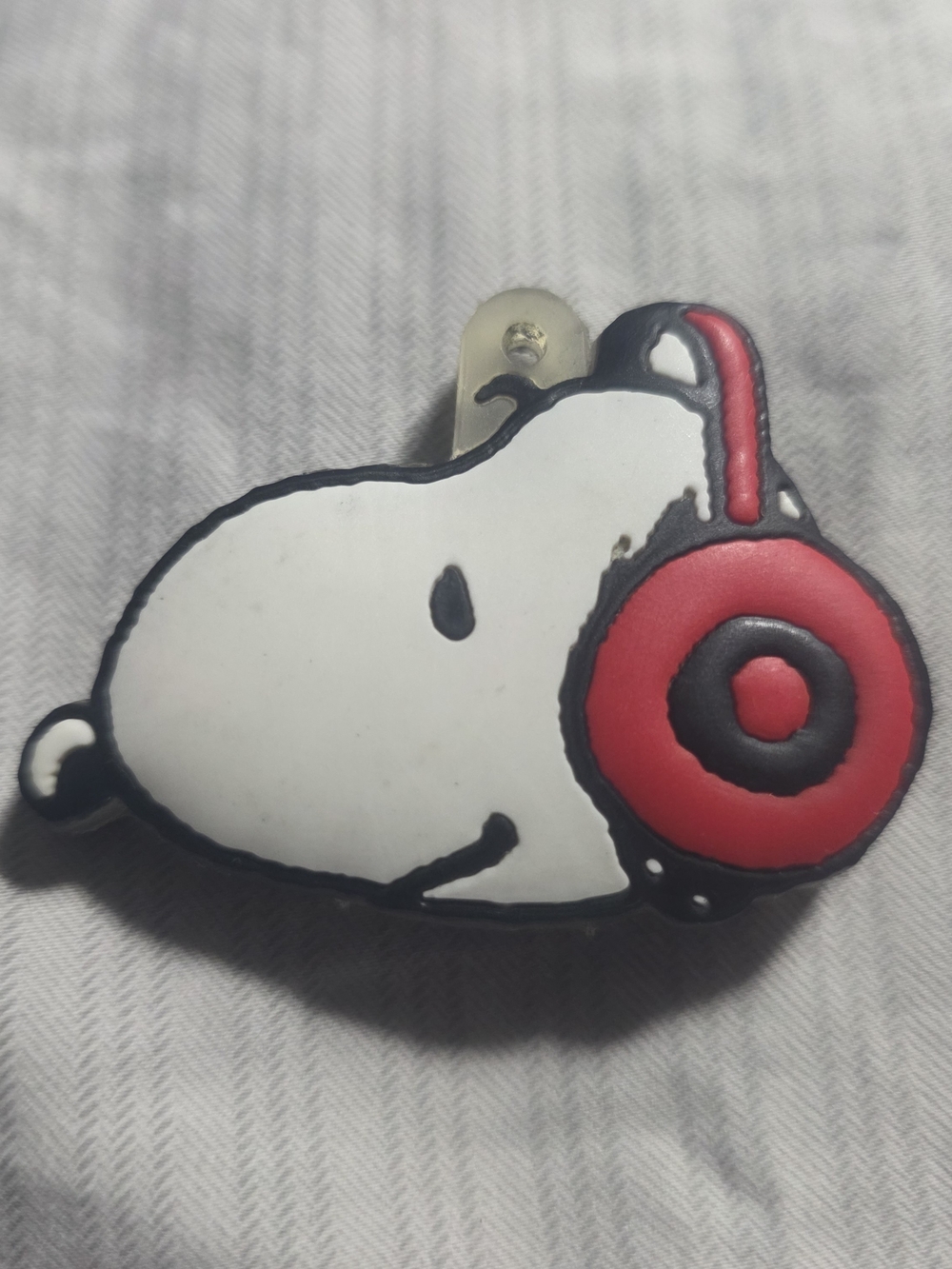 NAKAJIMA Peanuts Snoopy PVC Key Cover White/Red/Black Headphones 2012